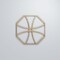 Ekena Millwork Medium Haswell Decorative Fretwork Wood Wall Panels, Birch, 15 3/8"W x 15 3/8"H x 3/8"T WALW16X16X0375HWLBI - alternate 6
